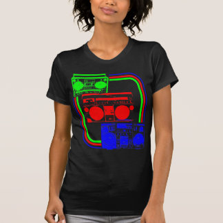 Camiseta Corey Tiger 80s Retro Radio Boombox