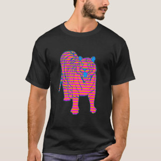 CAMISETA COREY TIGER 80'S STRIPED TIGER STANDING