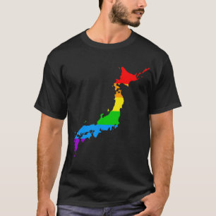Camiseta Corey Tiger Estilo 80 Japón Arcoíris