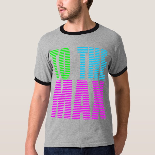 Camiseta Corey Tiger Estilo 80s AL MAXIMO (Anverso)