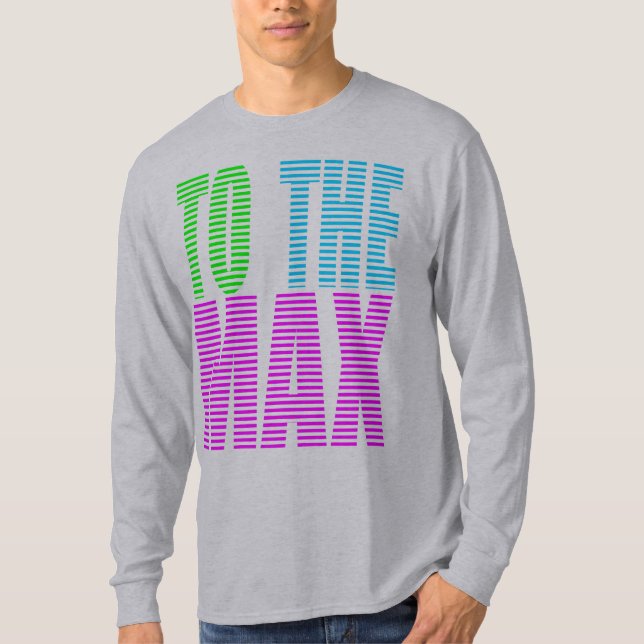 Camiseta Corey Tiger Estilo 80s AL MAXIMO (Anverso)