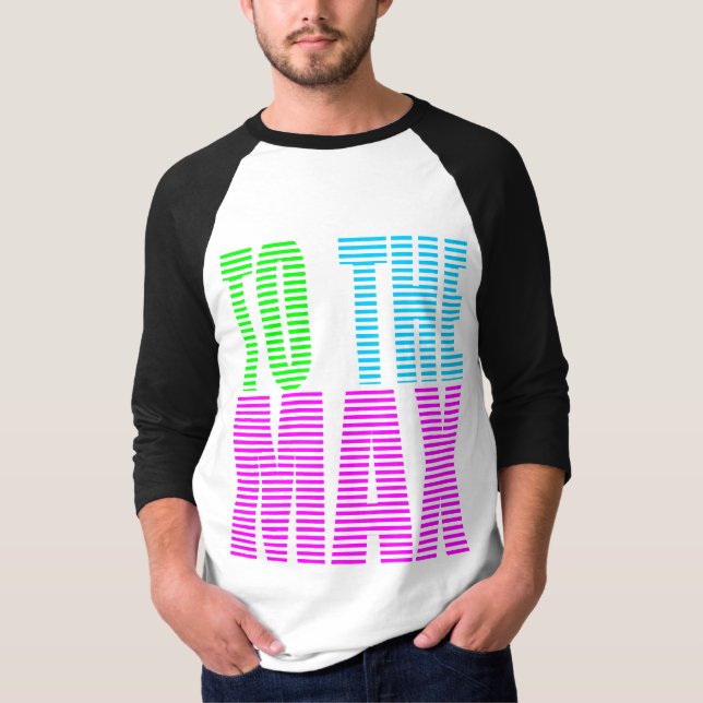 Camiseta Corey Tiger Estilo 80s AL MAXIMO (Anverso)