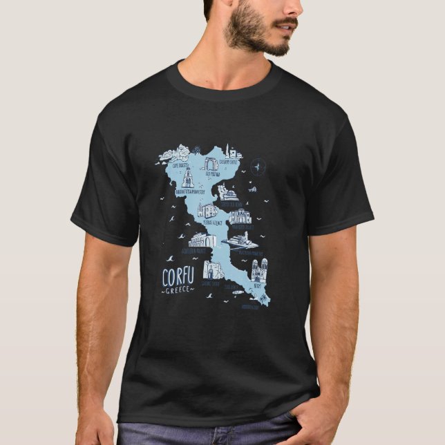 Camiseta Corfú (Anverso)