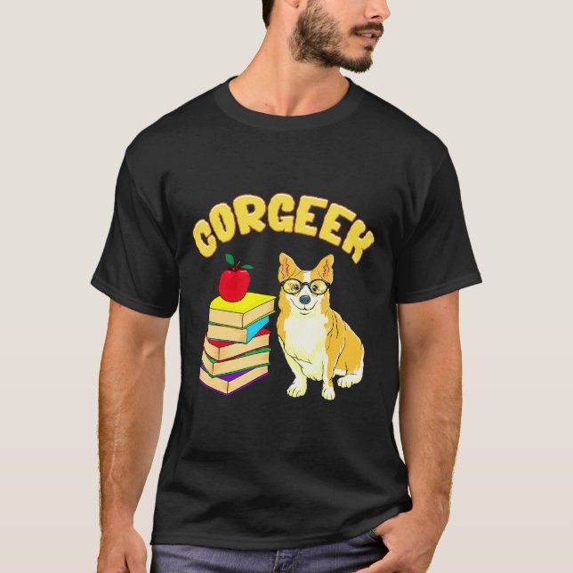 Camiseta Corgeek Corgi Pun (Anverso)