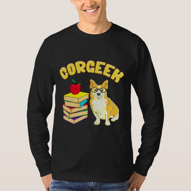 Camiseta Corgeek Corgi Pun (Anverso)