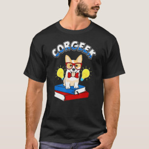 Camiseta Corgeek Gráfico Impresionante Humor Chiste de Corg