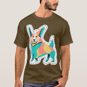 Camiseta Corgi 80s Dog Owner Pembroke Welsh Corgi Funny 198