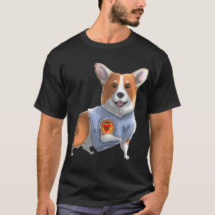 Camiseta Corgi amo a mamá tatuaje perro divertido regalo de