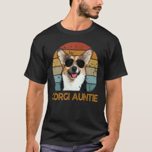 Camiseta Corgi Antiguo Tía Perro Lindo Dueño de Mascotas Dí