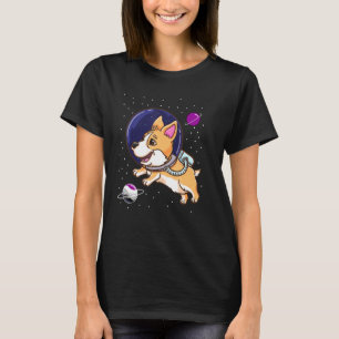 Camiseta Corgi Asexual En El Orgullo Del Hielo Espacial