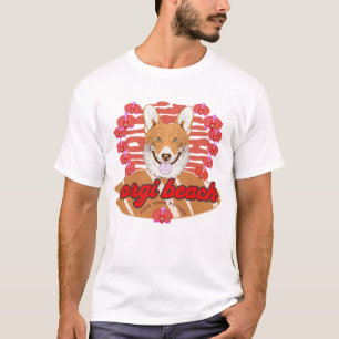 Camiseta Corgi Beach Free Your Future
