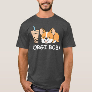 Camiseta Corgi Boba, Perros Amantes Regalos Para Mujeres Y 