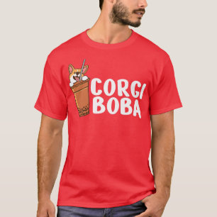 Camiseta Corgi Boba, Regalos De Perro Para Niños, Hombres Y