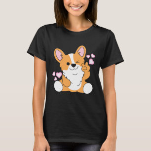 Camiseta Corgi  Bonito  Corgi  Cachorro para Mujeres