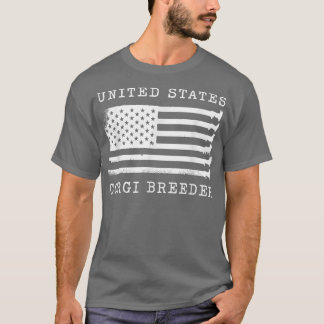 Camiseta Corgi Breeder DesignCorgi Breeder de Estados Unido