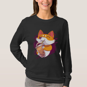 Camiseta Corgi Bubble Tea Bobas Corgi
