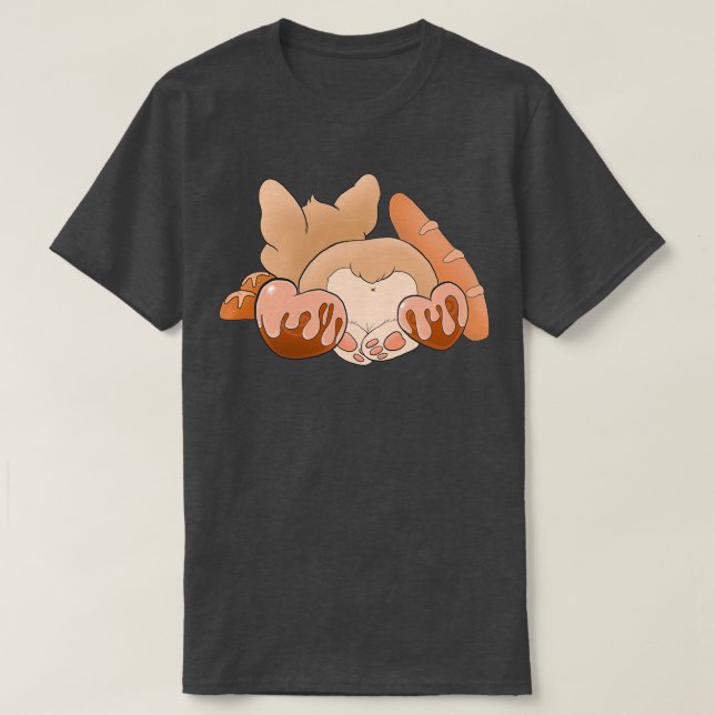 Camiseta Corgi buns (Diseño del anverso)