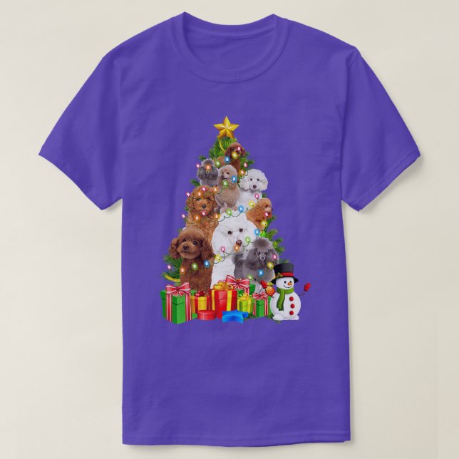 Camiseta Corgi Christmas Tree Santa Hat Navidades Lights Co (Diseño del anverso)