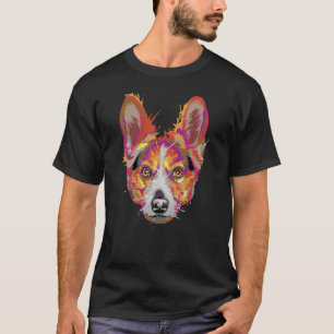 Camiseta Corgi Corgi Corgi Gales Cuyo Coloroso Estilo Pop