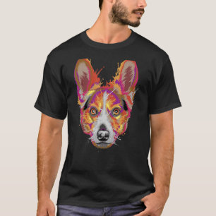 Camiseta Corgi Corgi Corgi Gales Cuyo Coloroso Estilo Pop