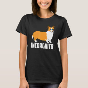Camiseta Corgi Corgi Incógnito Incorgnito Ropa Cor