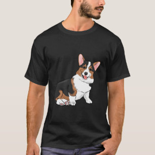 Camiseta Corgi Corgi Mamá Corgi Dad Cugi Dibujar Corgi
