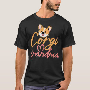 Camiseta Corgi Corgi Tshirt Corgi Abuela Nana Perro Lover