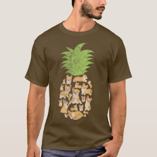 Camiseta Corgi Corgis Pineapple Dog Lover