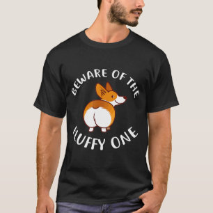 Camiseta Corgi Cuidado Con Mi Perro Corgi Cuppy