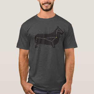 Camiseta Corgi   Cute Constellation Dog Tee for Pet Parents
