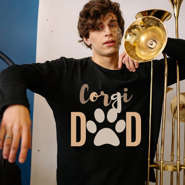 Camiseta Corgi Dad (Subido por el creador)