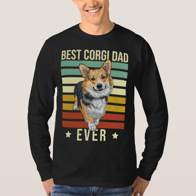 Camiseta Corgi Dad Best Corgi Ever (Anverso)
