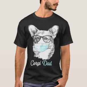 Camiseta Corgi Dad Corgi For Father Day