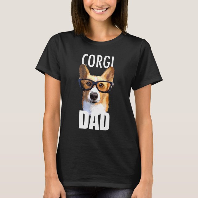 Camiseta Corgi Dad Dog Tee (Anverso)