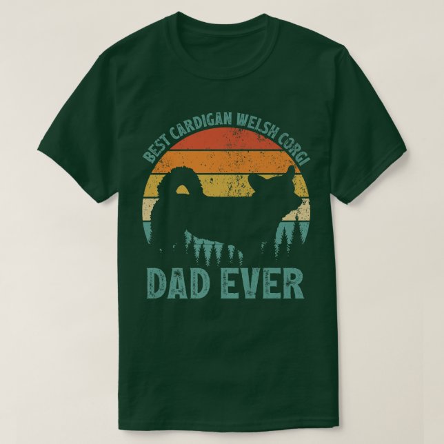 Camiseta Corgi Dad E (Diseño del anverso)