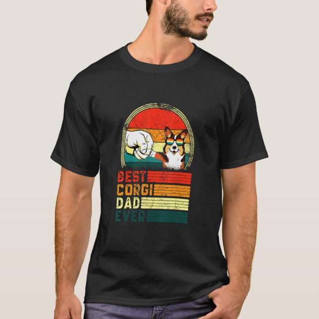 Camiseta Corgi Dad Ever Corgi (Anverso)