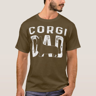 Camiseta Corgi Dad Funny Dog Owner Dog Lover Corgi