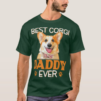 Camiseta Corgi Dad Funny Fathers Day Dog Lover Mejor