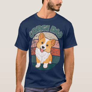 Camiseta Corgi Dad Pembroke Welsh Corgi El Dueño De Los Ama