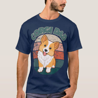 Camiseta Corgi Dad Pembroke Welsh Corgi El Dueño De Los Ama