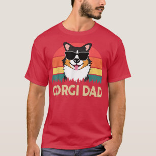 Camiseta Corgi Dad Pembroke Welsh Tricolor Corgi Regalos pa