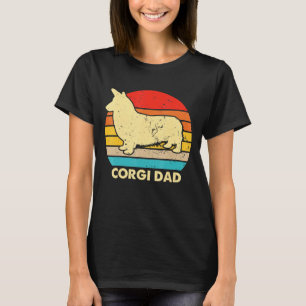 Camiseta Corgi Dad Puppy Animal Dog Owner Mascota Welsh