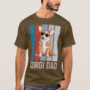 Camiseta Corgi Dad Sunglasse