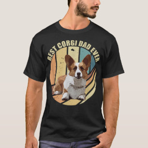 Camiseta Corgi Daddy galés a mejor padre de Corgi