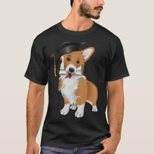 Camiseta Corgi De Graduación De Corgi Cuyo Graduado Es H