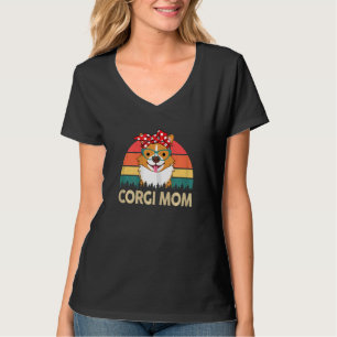 Camiseta Corgi De Mujeres Para La Madre Corgi Cute