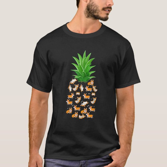 Camiseta Corgi de piña (Anverso)