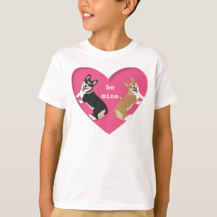 Camiseta Corgi Día de San Valentín
