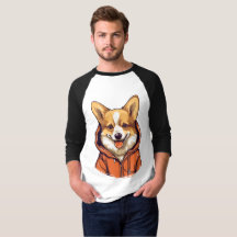 Corgi Divertido con Sudadera