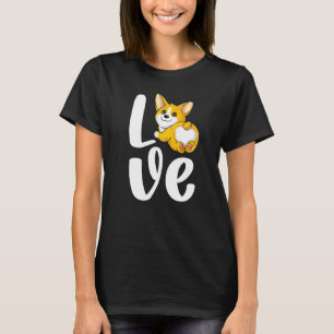 Camiseta Corgi Divertido Perrito Lindo Pembroke Galés Trase